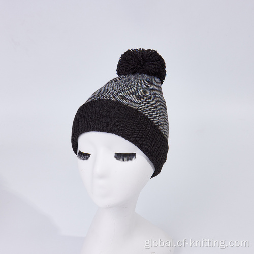 Winter Warm Knitted Hat Knit Hat With low price for women Manufactory